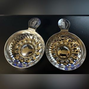 Set of two Couvent Des Cordeliers Wine Tasting Cups.  Made in France.